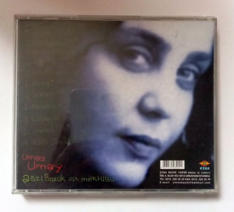 UMAY UMAY – AĞZI BOZUK AŞK MEKTUBU (2002) - CD 2.EL