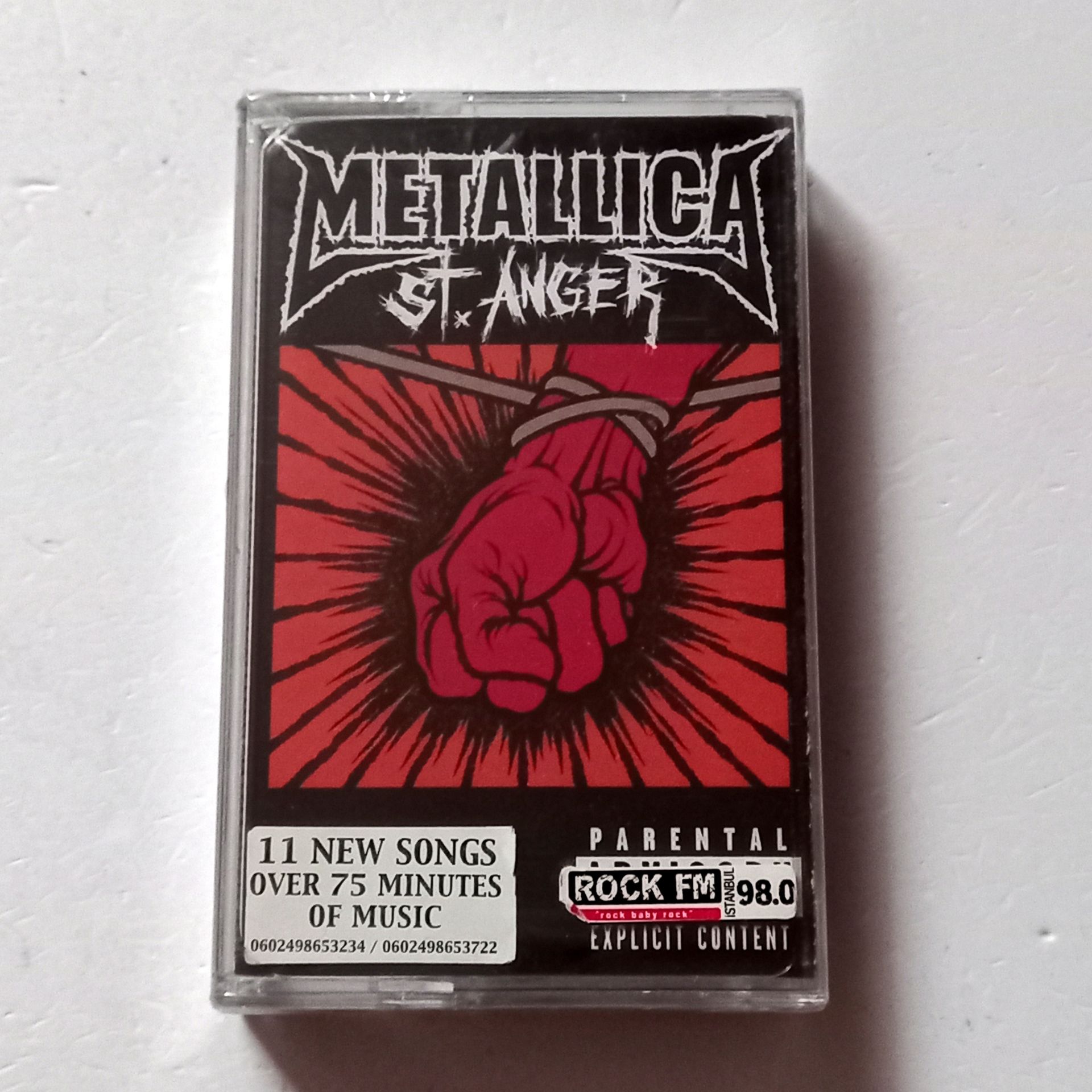 METALLICA - ST. ANGER (2003) - KASET SIFIR