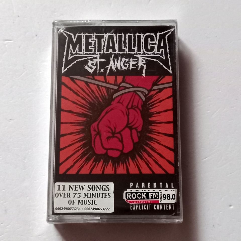 METALLICA - ST. ANGER (2003) - KASET SIFIR
