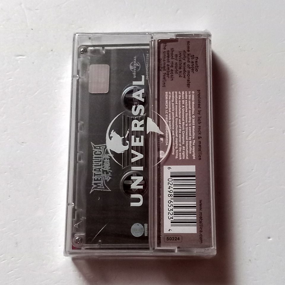 METALLICA - ST. ANGER (2003) - KASET SIFIR