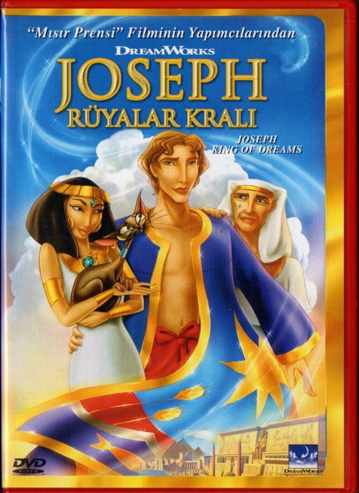 JOSEPH RÜYALAR KRALI - JOSEPH KING OF DREAMS - ANİMASYON - DVD 2.EL