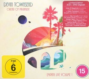 DEVIN TOWNSEND – ORDER OF MAGNITUDE - EMPATH LIVE VOLUME 1 (2020) 2xCD + DVD DIGIPAK AMBALAJINDA SIFIR