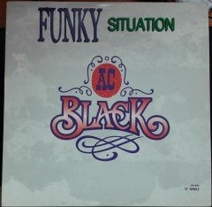 AC BLACK - FUNKY SITUATION (1989) - 12'' MAXI SINGLE PLAK 2.EL