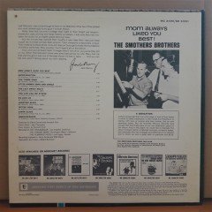 THE SMOTHERS BROTHERS - MOM ALWAYS LIKED YOU BEST! - LP 2.EL PLAK