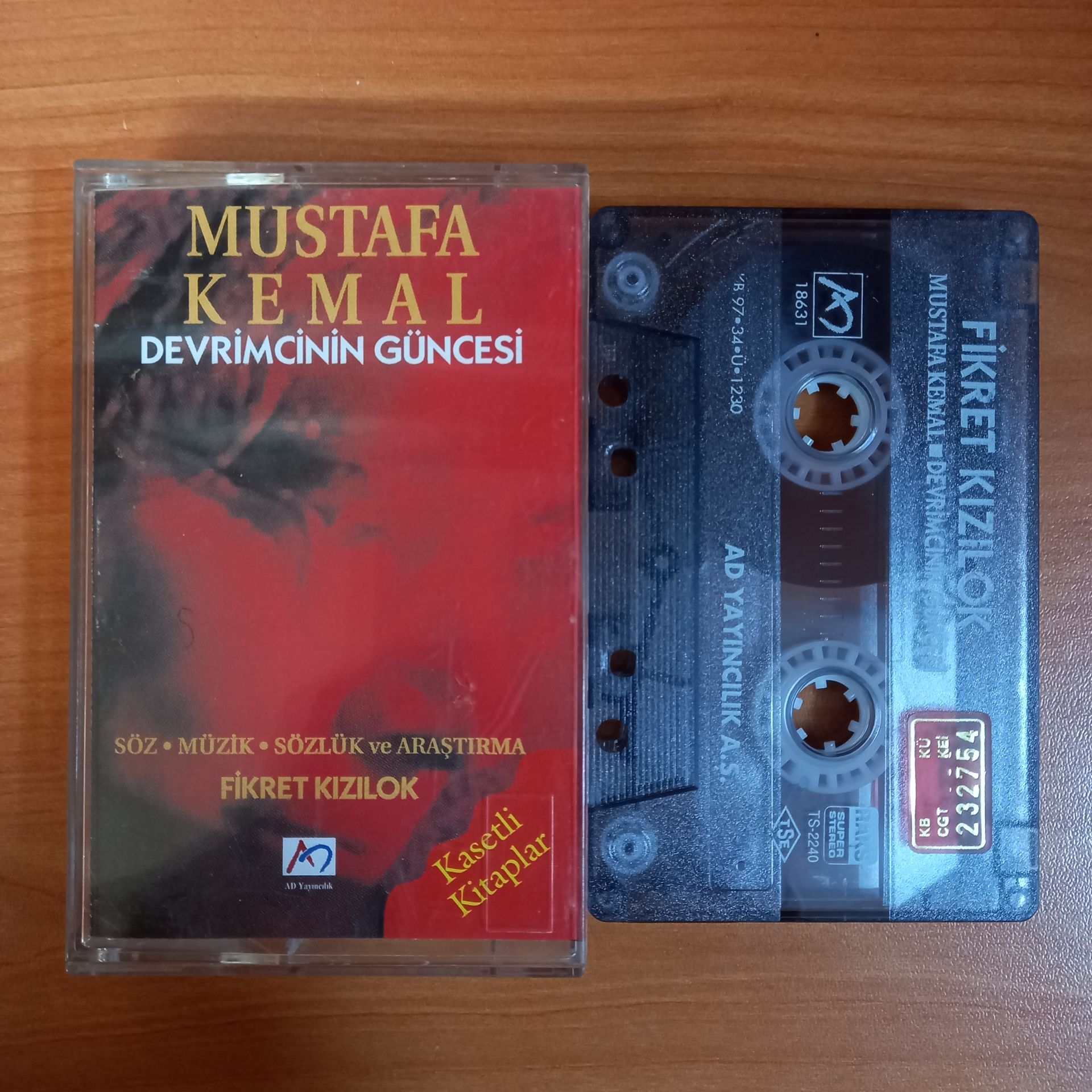 FİKRET KIZILOK - DEVRİMCİN GÜNCESİ (1997) - KASET 2.EL