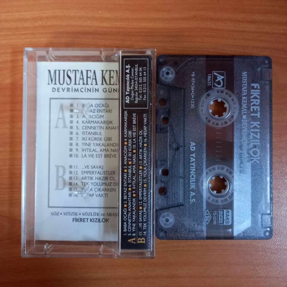 FİKRET KIZILOK - DEVRİMCİN GÜNCESİ (1997) - KASET 2.EL