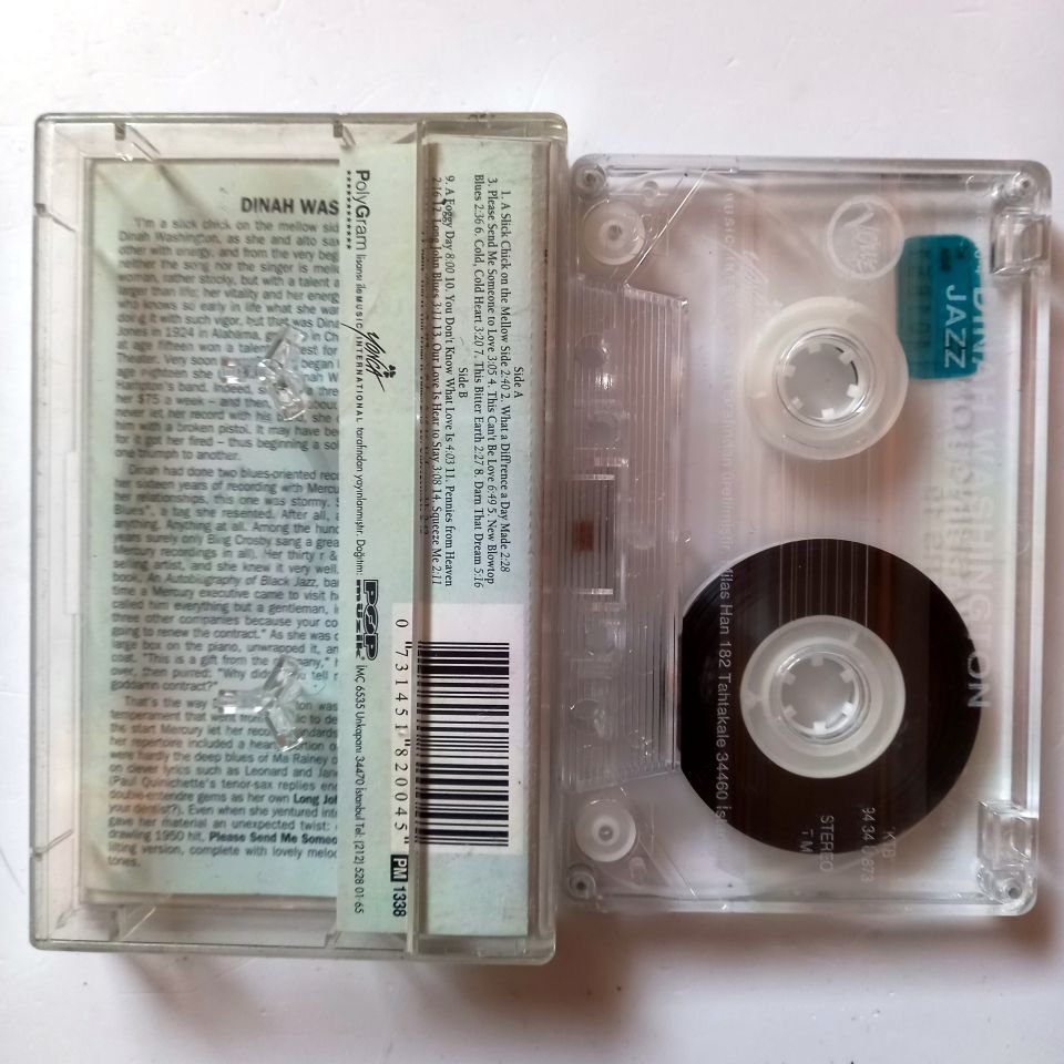 DINAH WASHINGTON - JAZZ MASTERS 19 (1994) - KASET 2.EL