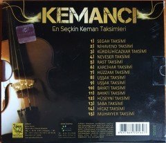 KEMANCI / EN SEÇKİN KEMAN TAKSİMLERİ (2012) HITS ON AIR CD 2.EL
