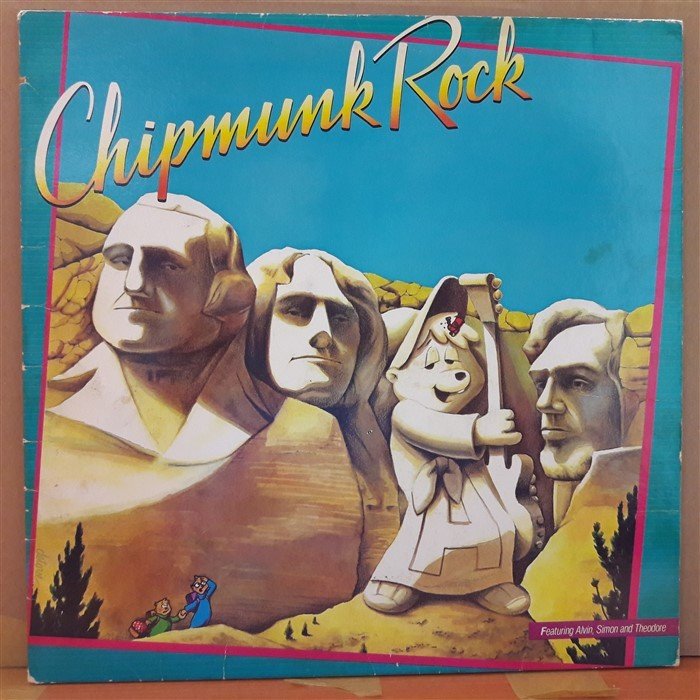 CHIPMUNK ROCK (1982) - LP PLAK 2.EL