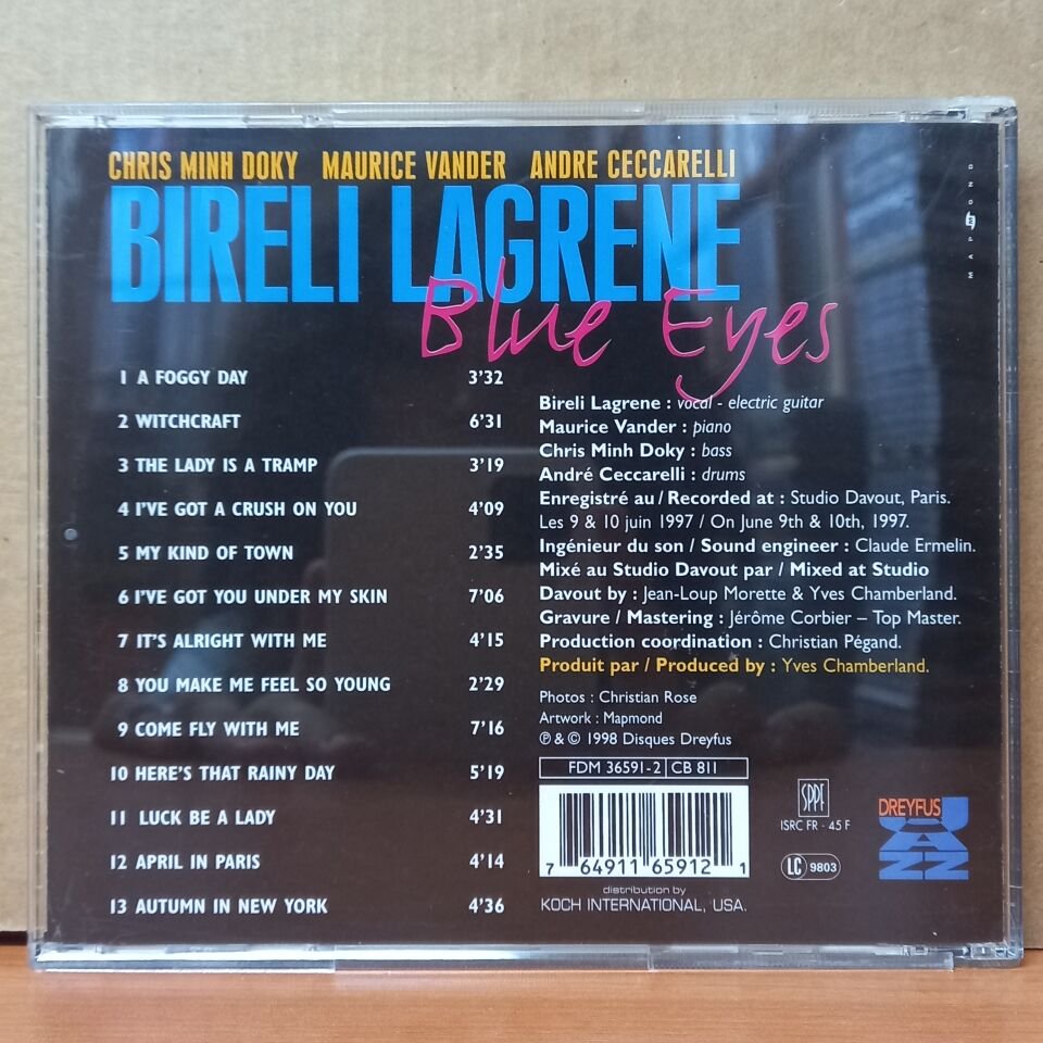 BIRELI LAGRENE - BLUE EYES (1998) - CD 2.EL