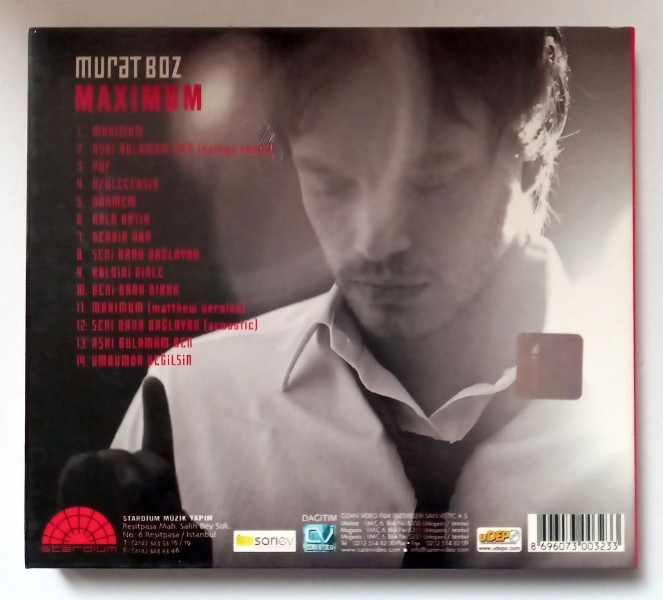 MURAT BOZ – MAXIMUM (2007) - CD 2.EL