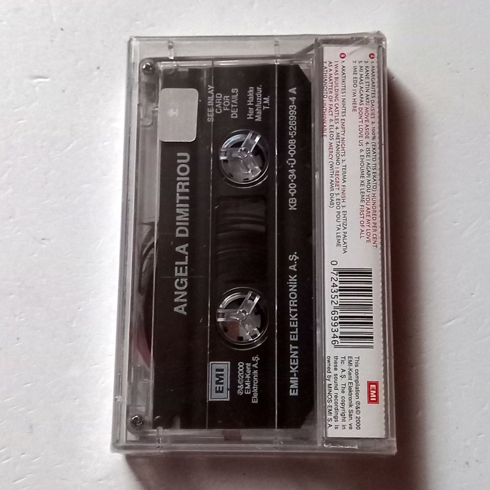 ANGELA DIMITRIOU – ANGELA DIMITRIOU (2000) - KASET SIFIR