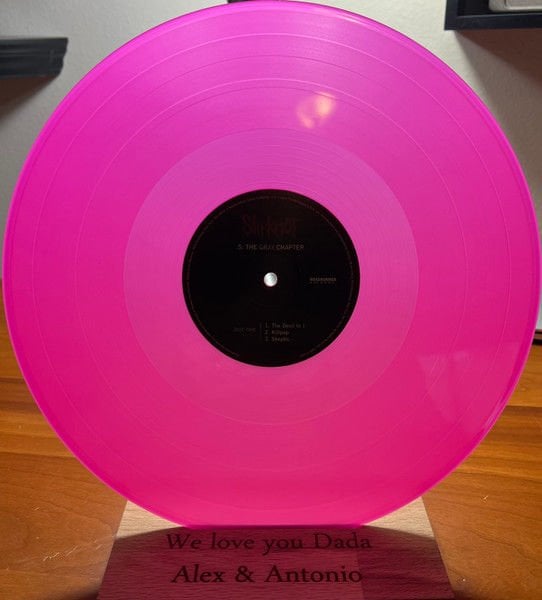 SLIPKNOT – .5: THE GRAY CHAPTER (2014) - 2LP 2022 LIMITED EDITION PINK VINYL RENKLİ SIFIR PLAK