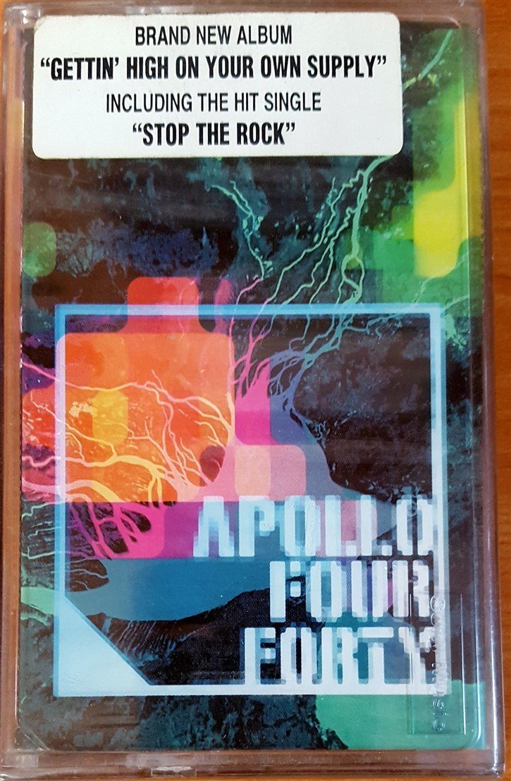 APOLLO FOUR FORTY - GETTING HIGH ON YOUR OWN SUPPLY CASSETTE MADE IN TURKEY ''NEW''