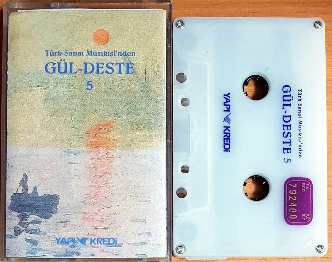 TÜRK SANAT MUSIKİSİ'NDEN GÜL-DESTE 5 / YAPI KREDİ - KASET 2.EL