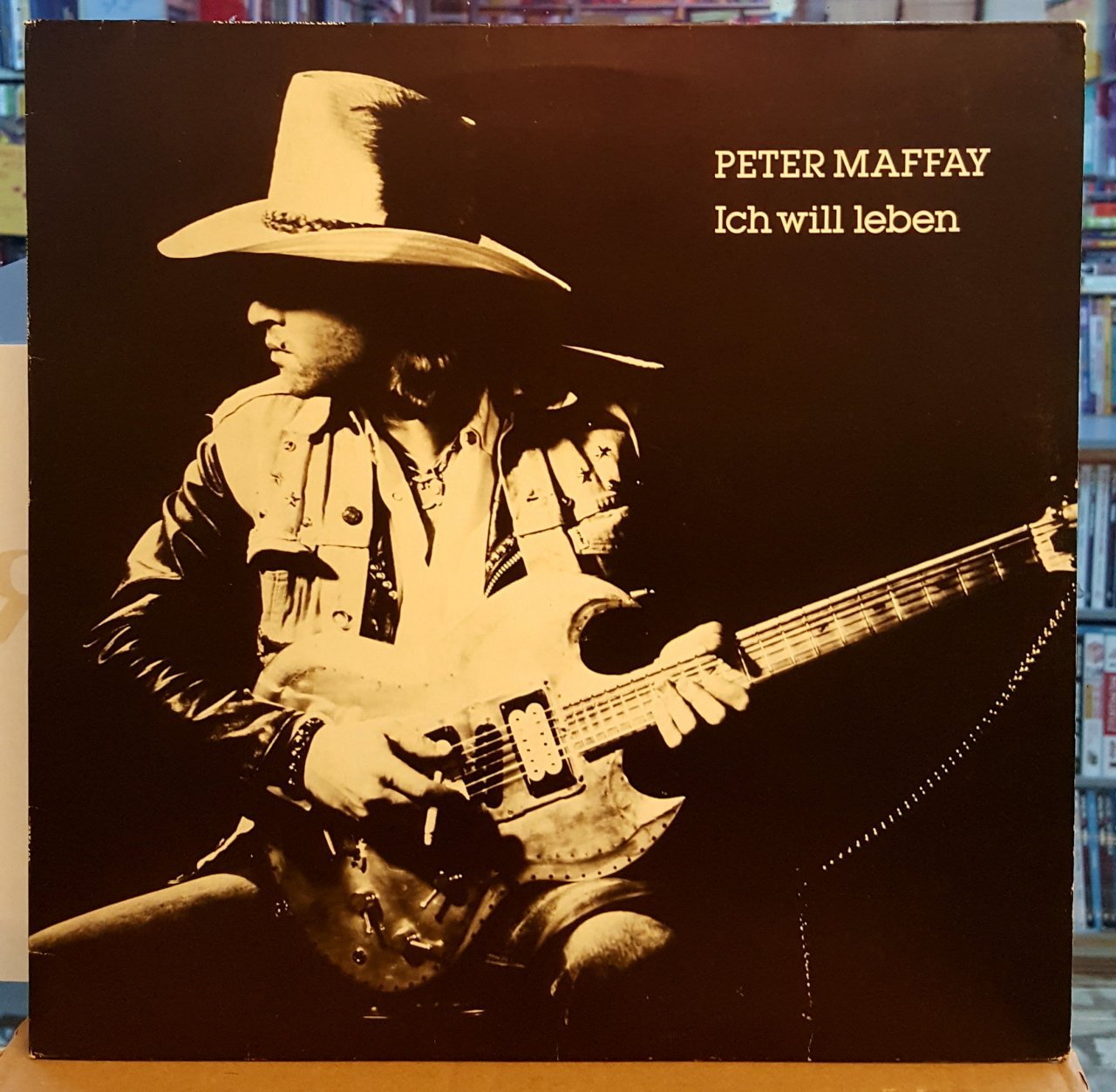 PETER MAFFAY - ICH WILL LEBEN (1982) - LP ALMANCA POP ROCK 2.EL PLAK