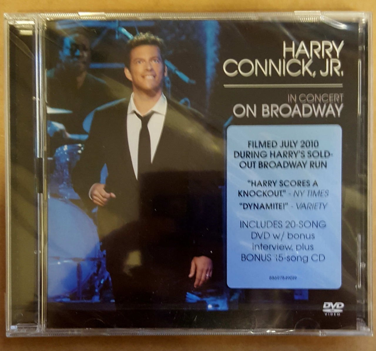 HARRY CONNICK JR IN CONCERT ON BROADWAY CD+DVD SIFIR