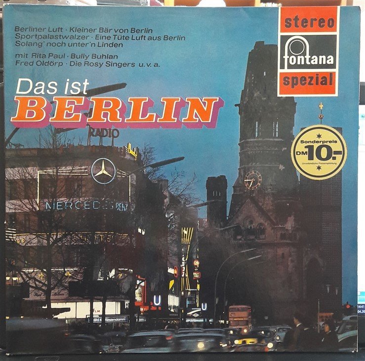 DAS IST BERLIN (1969) - PLAK 2.EL