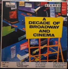 A DECADE OF BROADWAY AND CINEMA - PLAK 2.EL