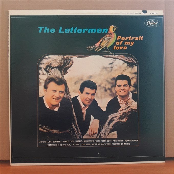 THE LETTERMEN - PORTRAIT OF MY LOVE - LP 2.EL PLAK