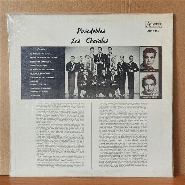 LOS CHAVALES – PASODOBLES - LP 2.EL PLAK