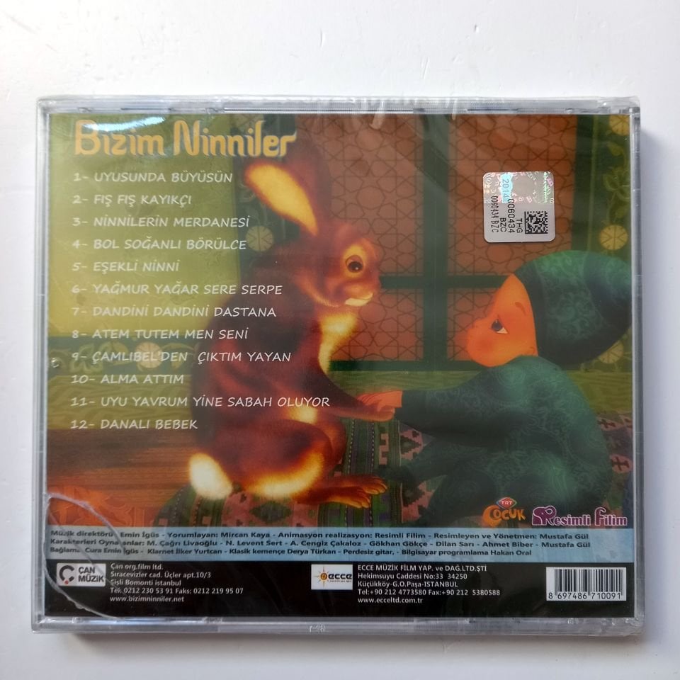 BİZİM NİNNİLER / TRT ARŞİV SERİSİ - DVD SIFIR