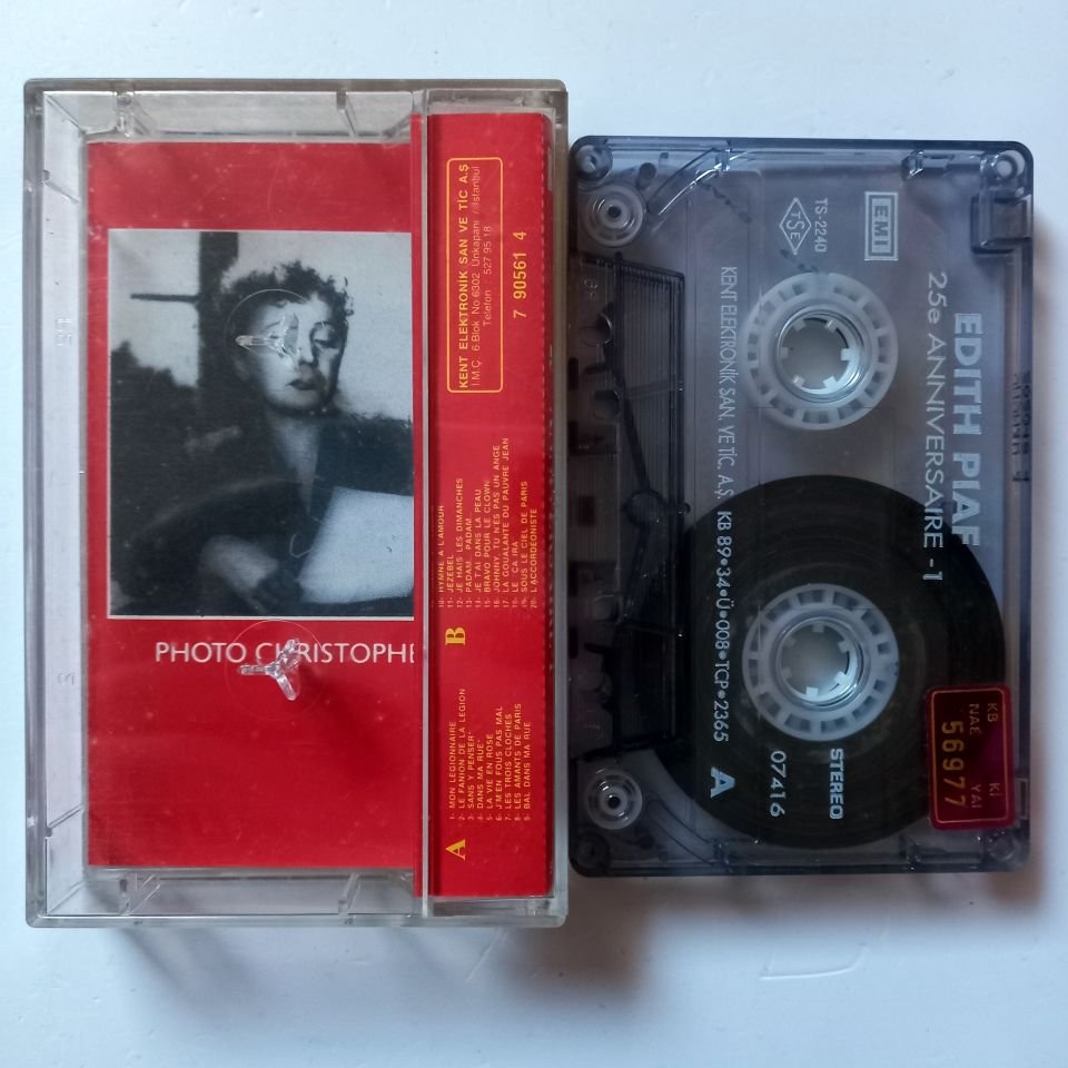 EDITH PIAF 25e ANNIVERSAIRE-1 (1989) - KASET 2.EL