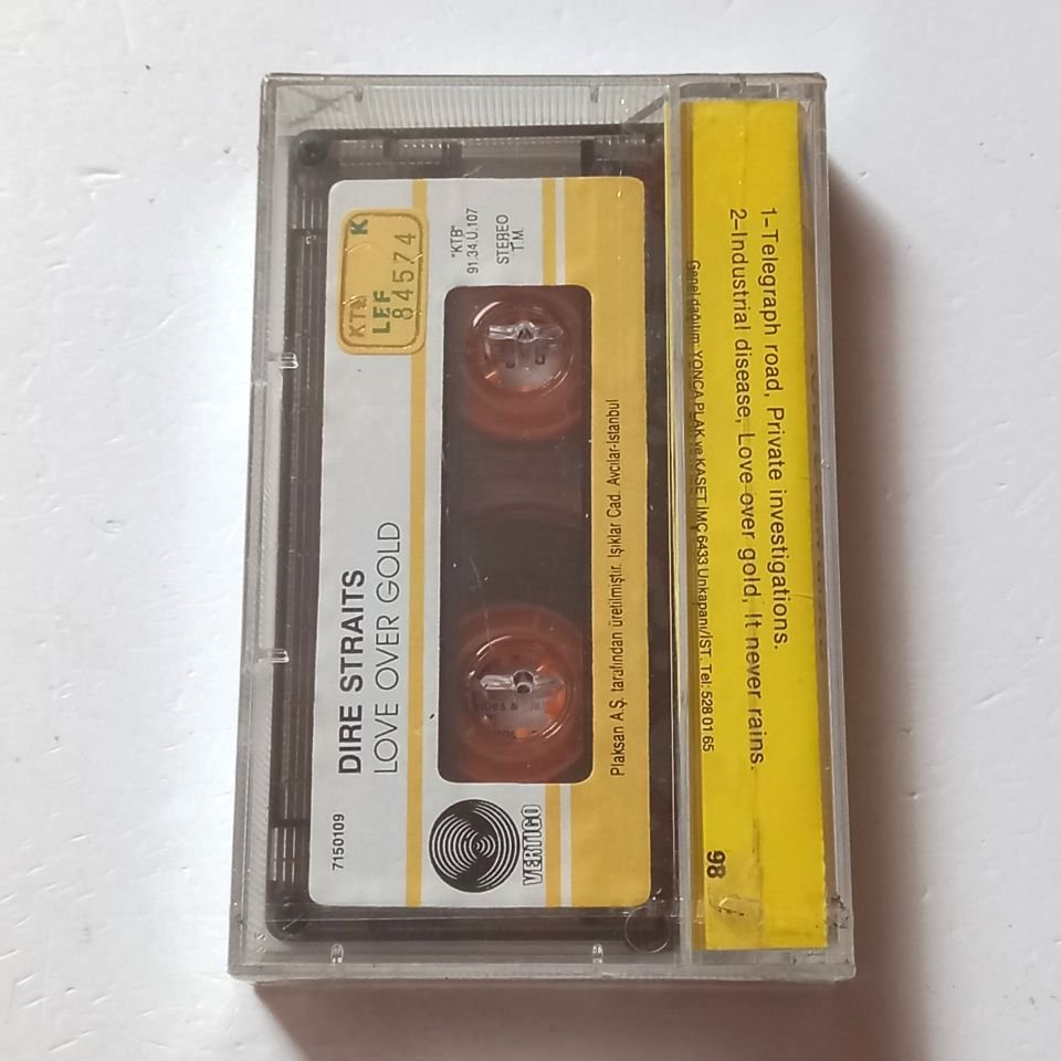 DIRE STRAITS - LOVE OVER GOLD (1982) - KASET SIFIR