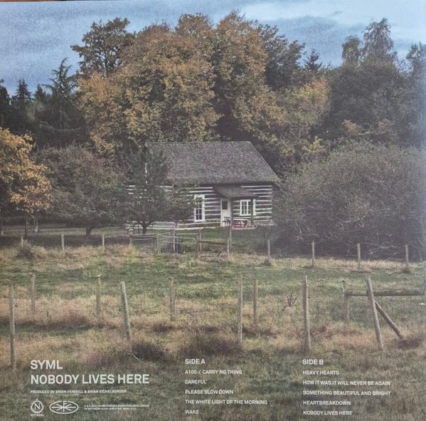 SYLM - NOBODY LIVES HERE (2025) - LP YELLOW COLOURED LIMITED EDITION INDIE POP SIFIR PLAK