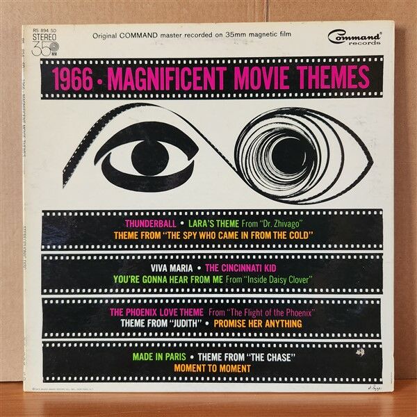 1966 MAGNIFICENT MOVIE THEMES / BOBBY BYRNE AND HIS ORCHESTRA (1966) - LP 2.EL PLAK