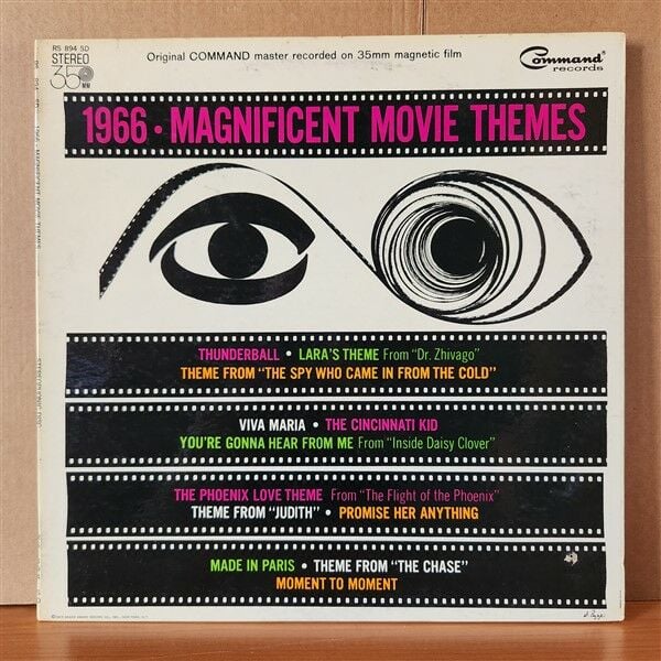 1966 MAGNIFICENT MOVIE THEMES / BOBBY BYRNE AND HIS ORCHESTRA (1966) - LP 2.EL PLAK