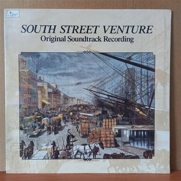 SOUTH STREET VENTURE SOUNDTRACK / ED BOGAS (1983) - LP DÖNEM BASKISI SIFIR PLAK