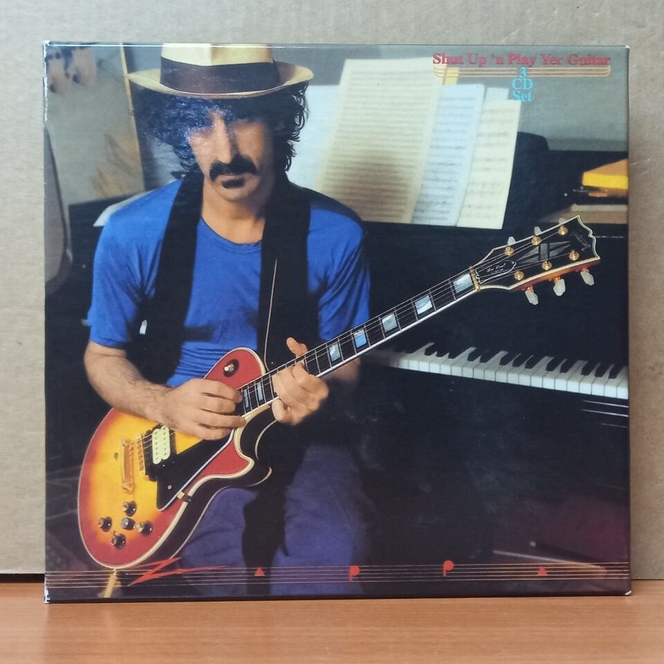 FRANK ZAPPA - SHUT UP 'N PLAY YER GUITAR - 3CD 2.EL