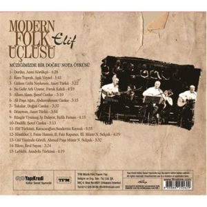 MODERN FOLK ÜÇLÜSÜ - ELİF / MÜZİĞİMİZDE BİR DOĞRU NOTA ÖYKÜSÜ - CD SIFIR