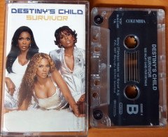 DESTINY'S CHILD - SURVIVOR (2001) SONY CASSETTE MADE IN TURKEY ''USED''