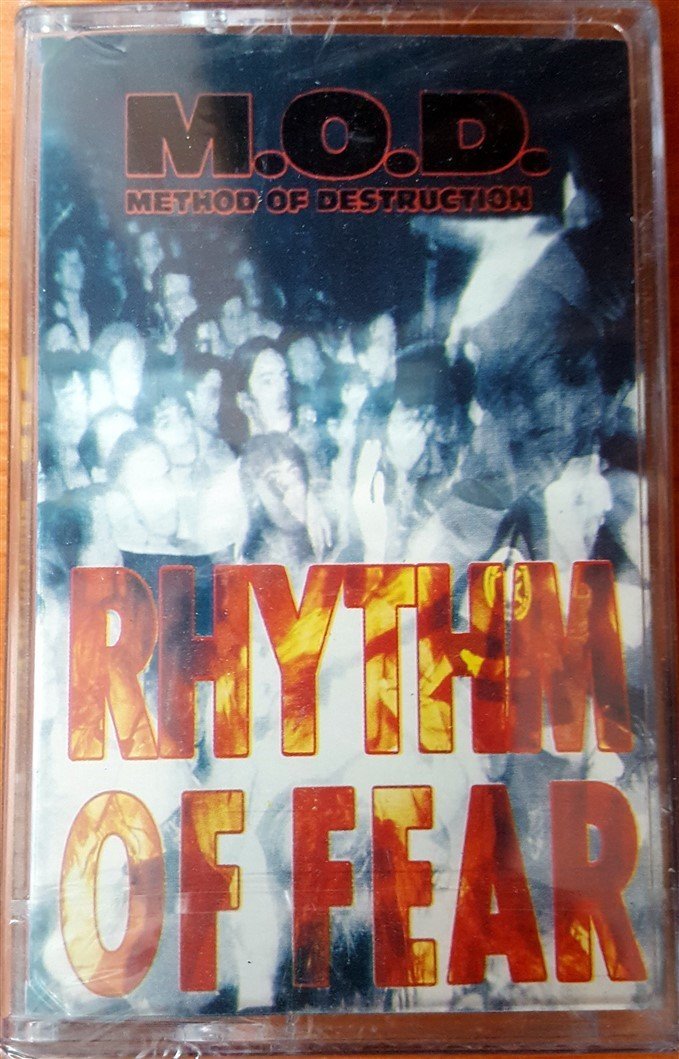 M.O.D. - RHYTHM OF FEAR CASSETTE MADE IN TURKEY ''NEW''