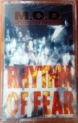 M.O.D. - RHYTHM OF FEAR CASSETTE MADE IN TURKEY ''NEW''