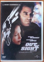 OUT of SIGHT - AŞK ve PARA - GEORGE CLOONEY - JENNIFER LOPEZ - STEVEN SODERBERGH - DVD 2.EL