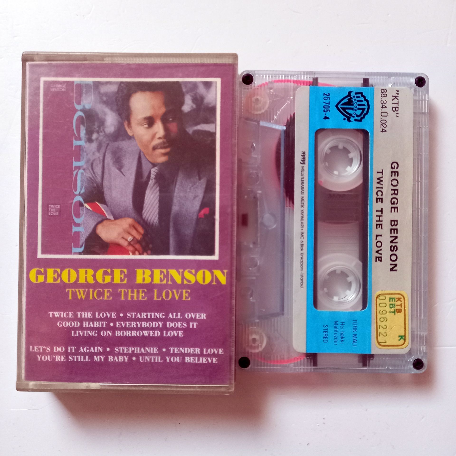GEORGE BENSON - TWICE THE LOVE (1988) - KASET 2.EL