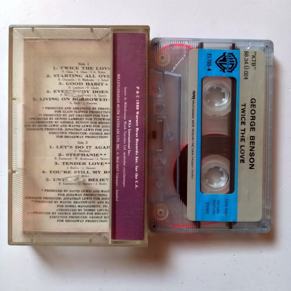 GEORGE BENSON - TWICE THE LOVE (1988) - KASET 2.EL