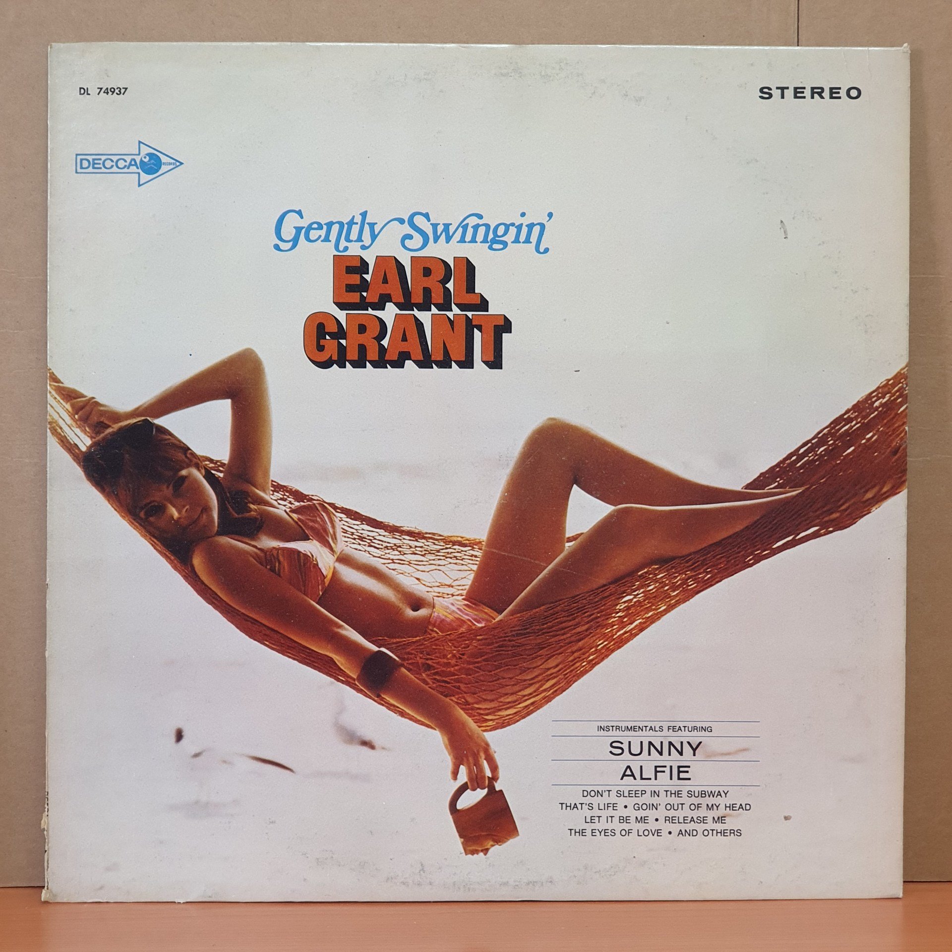 EARL GRANT - GENTLY SWINGIN' (1968) - LP 2.EL PLAK