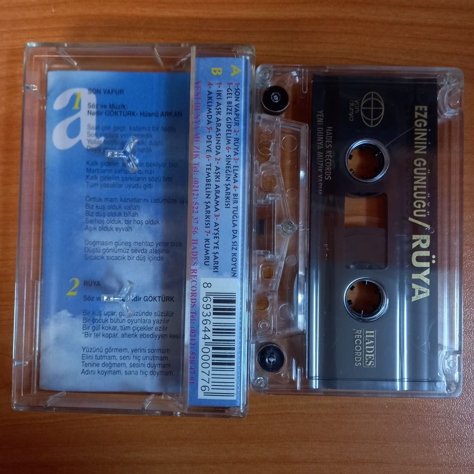 EZGİNİN GÜNLÜĞÜ - RÜYA (2000) - KASET 2.EL