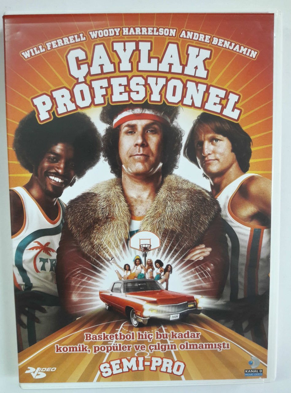 ÇAYLAK PROFESYONEL - SEMI-PRO - WOODY HARRELSON - WILL FERRELL - DVD 2.EL