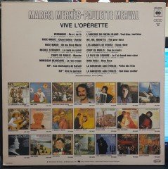 MARCEL MERKÈS & PAULETTE MERVAL - VIVE L'OPÉRETTE (1983) - PLAK 2.EL