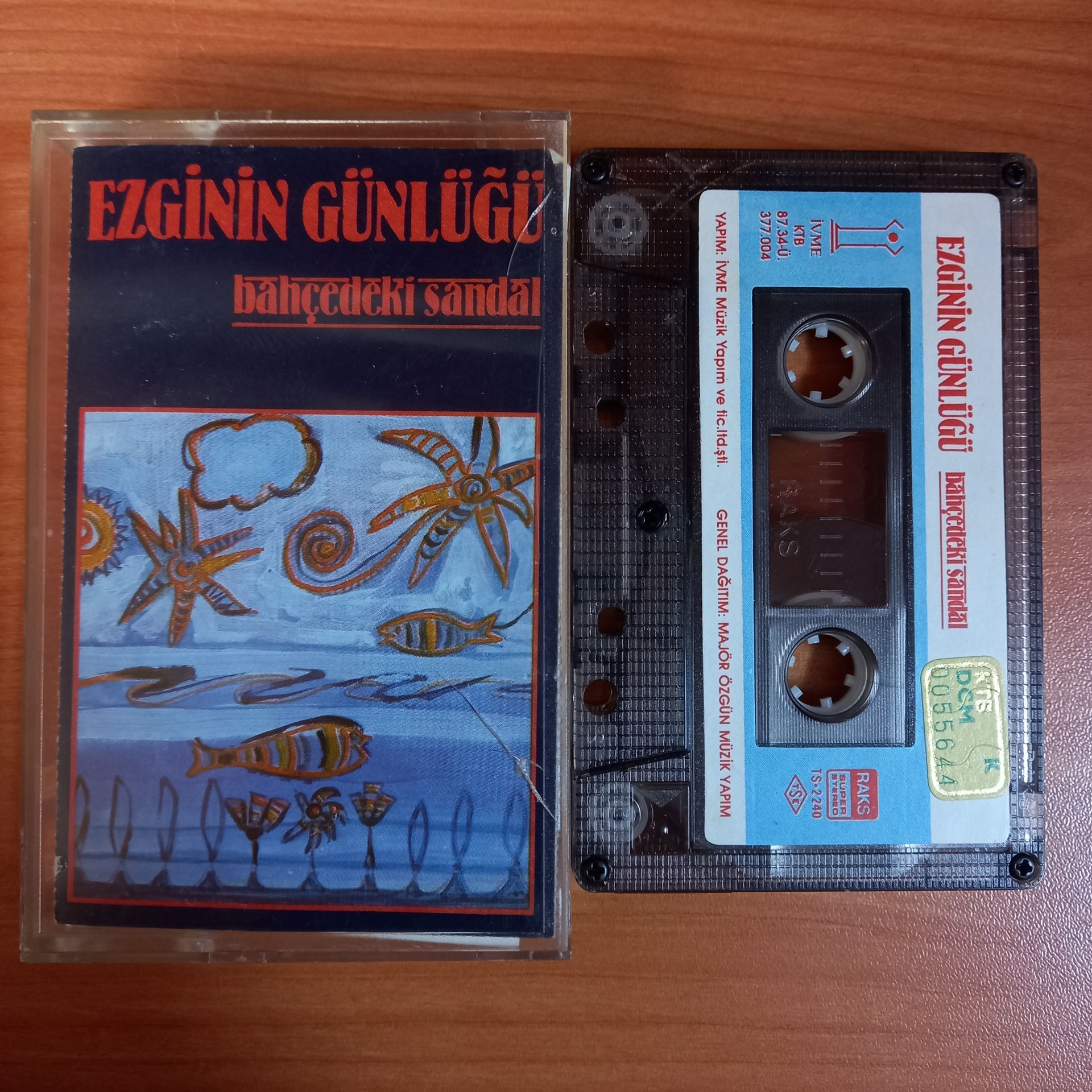 EZGİNİN GÜNLÜĞÜ - BAHÇEDEKİ SANDAL (1987) - KASET 2.EL