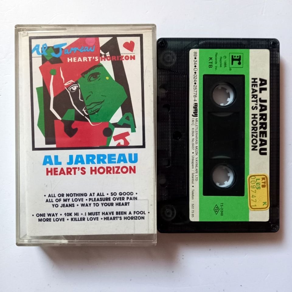 AL JARREAU - HEART\'S HORIZON (1989) - KASET 2.EL