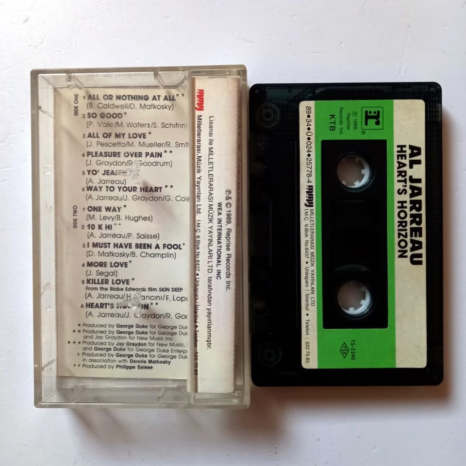 AL JARREAU - HEART\'S HORIZON (1989) - KASET 2.EL
