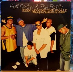 PUFF DADDY & THE FAMILY feat: NOTORIOUS B.I.G - BEEN AROUND THE WORLD (1997) - 12'' 33 DEVİR MAXI SINGLE 2.EL PLAK