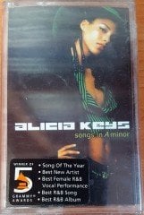 ALICIA KEYS - SONGS IN A MINOR CASSETTE MADE IN TURKEY ''NEW''