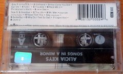 ALICIA KEYS - SONGS IN A MINOR CASSETTE MADE IN TURKEY ''NEW''